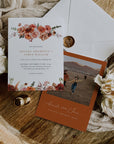 SCARLETT Bohemian Wedding Invitation Template