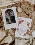 SCARLETT Bohemian Wedding Invitation Template