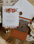 SCARLETT Bohemian Wedding Invitation Template Set