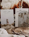 LAURA Arch Save the Date Template with Photo