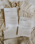 LAURA | Modern Boho Wedding Invitation Suite Template