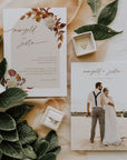 MARIGOL Boho Wedding Invitation Template