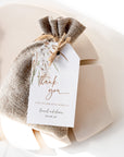 LAUREL Printable Tags for Wedding Favors