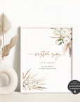 LAUREL Custom Wedding Sign Printable