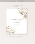 LAUREL Custom Wedding Sign Printable