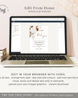 LAUREL Boho Wedding Thank You Cards Templates