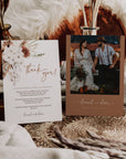 LAUREL Boho Wedding Thank You Cards Templates
