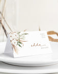 LAUREL Boho Wedding Place Cards Template