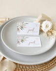 LAUREL Boho Wedding Place Cards Template