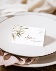 LAUREL Boho Wedding Place Cards Template