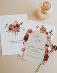 SCARLETT Boho Wedding Save the Date Template