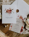 SCARLETT Boho Wedding Invitation Suite Template