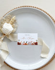 SCARLETT Boho Place Cards Template for Wedding