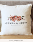 SCARLETT Floral Logo Template