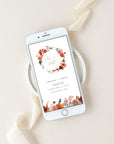 SCARLETT Electronic Save the Date Boho Style