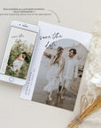 LAURA Arch Save the Date Digital with Photo