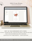 SCARLETT Boho Save the Date Digital