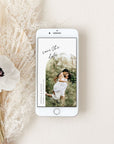 LAURA Arch Save the Date Digital with Photo
