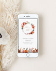 SCARLETT Electronic Save the Date Boho Style