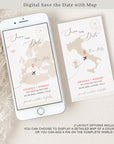 SOFIA Destination Wedding Save the Date & Passport Wedding Invite Bundle
