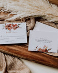 SCARLETT Boho Style Wedding Invitation Set Template
