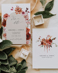 SCARLETT Boho Wedding Save the Date Template