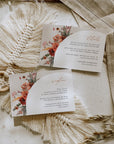 SCARLETT Boho Wedding Invitations with Rsvp Template