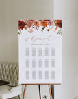 SCARLETT Boho Seating Chart Wedding Template