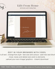 SIENNA Terracotta Wedding Sign Printable