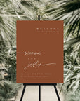 SIENNA Terracotta Wedding Sign Printable