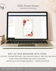 SCARLETT Digital Save the Date Boho Wedding