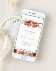 SCARLETT Boho Wedding Save the Date Digital