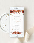 SCARLETT Boho Style Wedding Invitation Digital