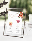 SCARLETT His and Hers Cocktail Sign Template