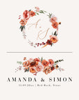 SCARLETT Floral Logo Template