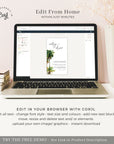 KALA Palm Tree Wedding Invitation Digital