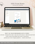 SANTORINI Save the Date Electronic Card