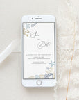 HILA Beach Save the Date Cards Digital Card