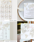 SOFIA Destination Wedding Invitation Bundle Template