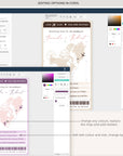 SOFIA Destination Wedding Invitation & Save the Date Bundle