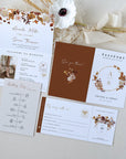MARIGOLD Passport Wedding Invitation Template