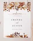 MARIGOLD fAll Wedding Welcome Sign Diy Template