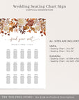 MARIGOLD Find Your Seat Wedding Sign Template