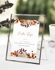MARIGOLD Printable Wedding Table Sign