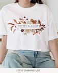 MARIGOLD Floral Wedding Logo Design
