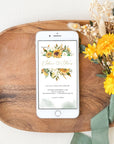 MARISOL Sunflower Wedding Invitation Digital
