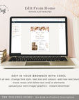 MARIGOLD Passport Wedding Invitation Template