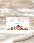 MARIGOLD Fall Wedding Place Cards Printable