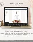 MARIGOLD Fall Seating Chart Cards Template