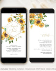 MARISOL Rustic Electronic Wedding Invitation and Rsvp